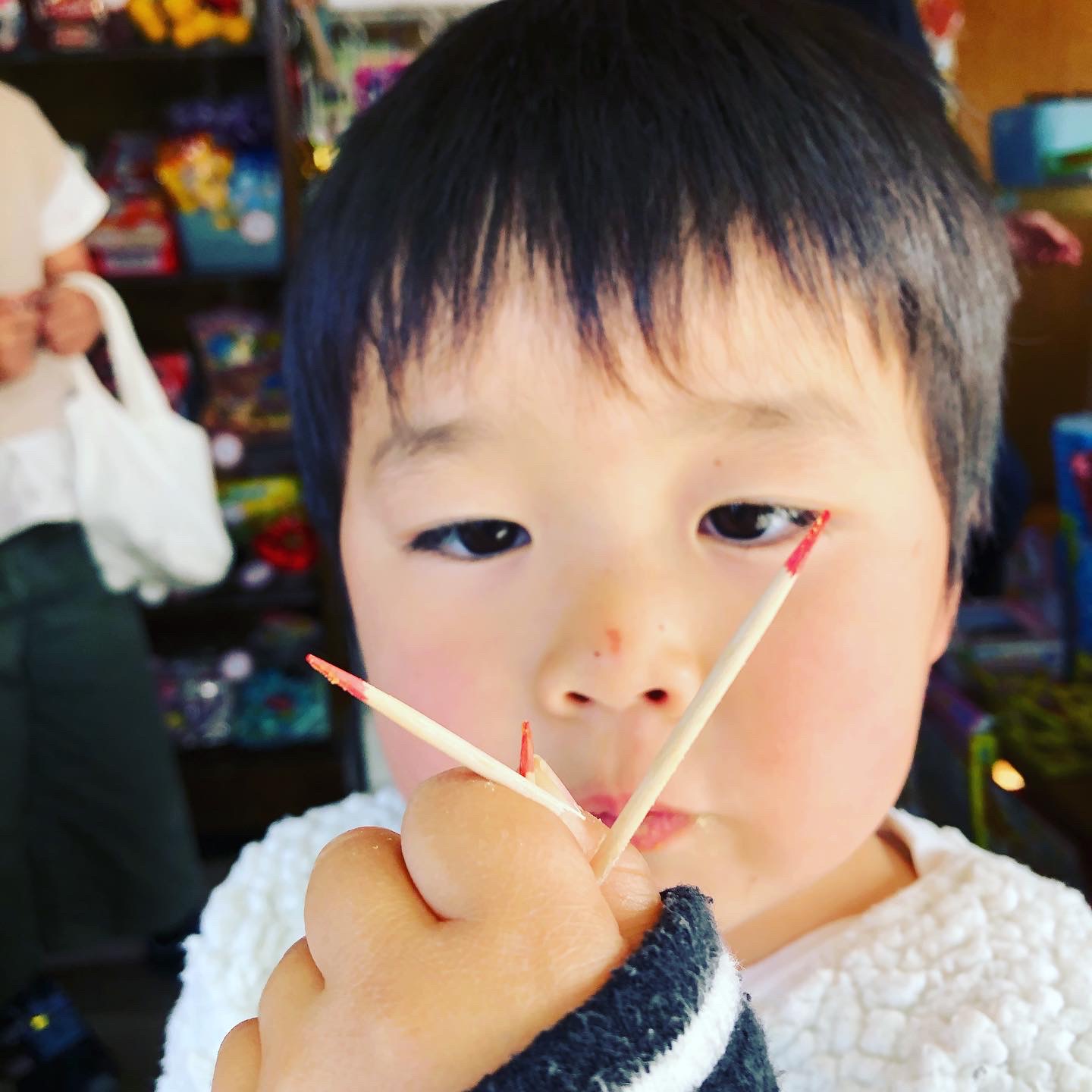 午後の店内の様子