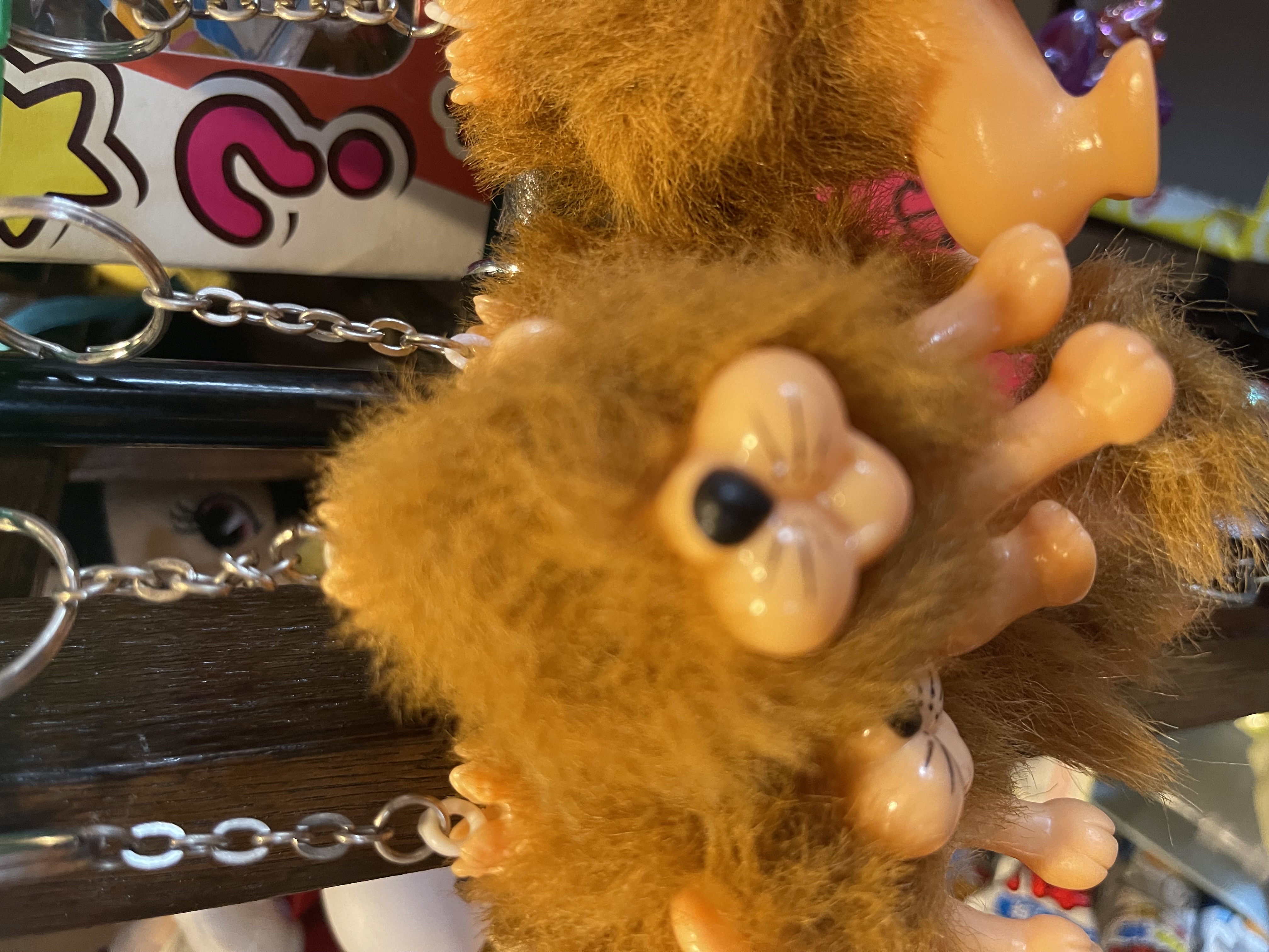 面白メガネをかけて楽しむ子どもの様子